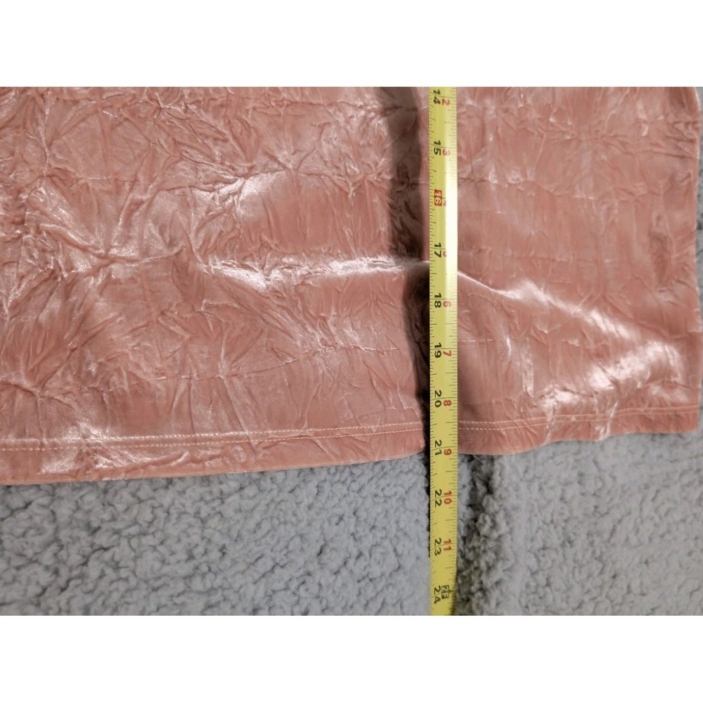 Anthropologie Maeve Crushed Velvet Short Slv Ties Size XS Fairy Soft Girl Glamor - Picture 14 of 15